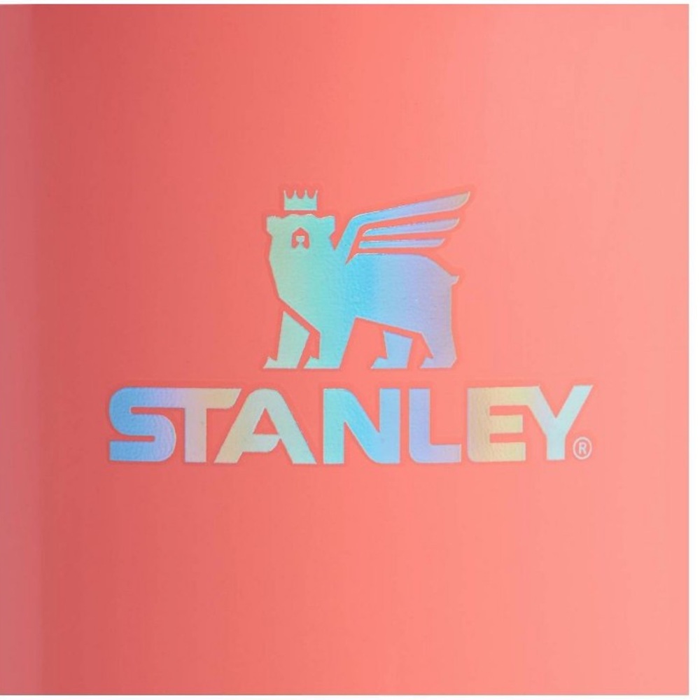 Stanley H2.0 Flowstate Quencher 40oz Stainless Steel Tumbler color Pucker Peach - Picture 4 of 5